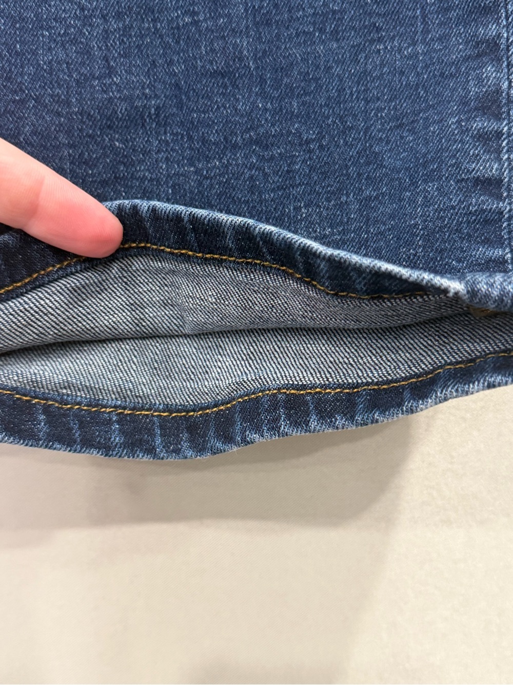 Essentials Men’s Indigo Slim Straight Jeans - Picture 3 of 11